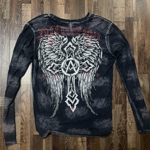 Vintage affliction long sleeve - Picture 1 of 5